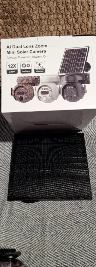 Kit vijilancia autonomo router solar y camara