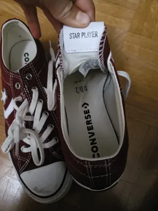 Zapatillas Converse granates