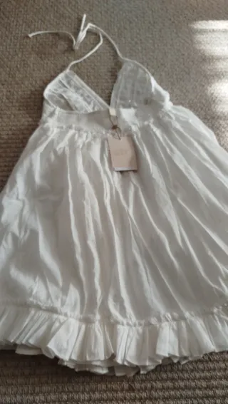 Vestido blanco Stradivarius – Nuevo con etiqueta
