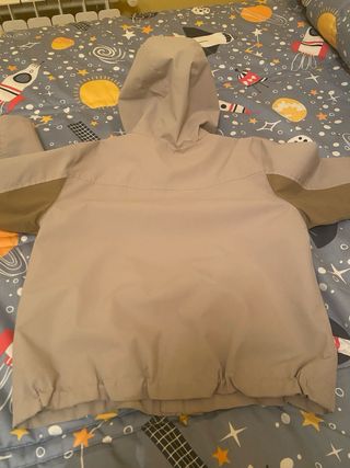 Giacchetta beige e marrone per bambino