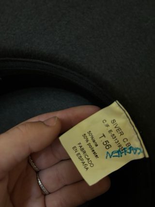 SOMBRERO DE ALA ANCHA NEGRO