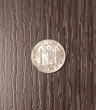 Antigua Moneda 50 céntimos Alfonso XII