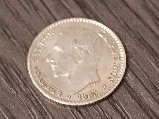 Antigua Moneda 50 céntimos Alfonso XII