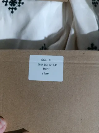 Insignia golf 8 delantera