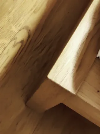 Cama malm Ikea con mesilla