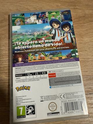 Juego Pokemon Escarlata