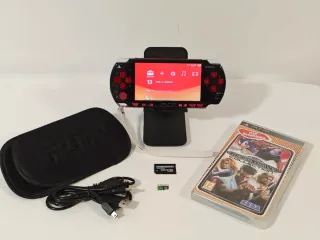 PSP Slim 2004 Nero e Rosso