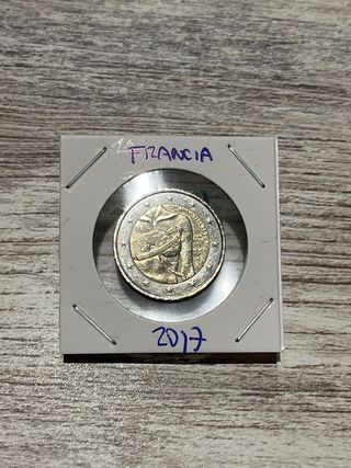 Moneda 2€ conmemorativa francia 2017