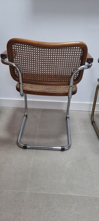 Sillas de diseño de ratán retro