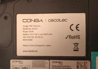 Robot aspirador Conga 1790 Titanium