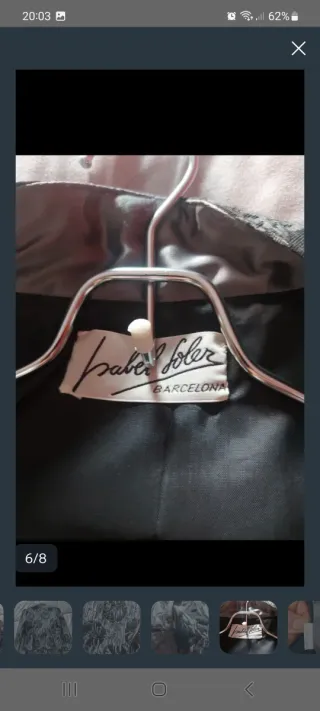 Traje Vintage Falda Larga y Chaqueta