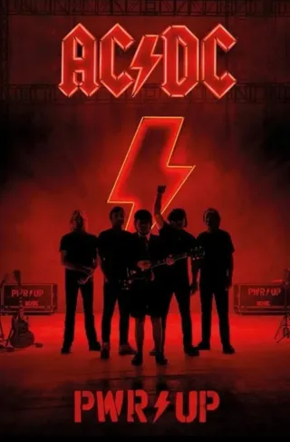 AC/DC - Set de 12 Pósters 5 de ellos firmados.