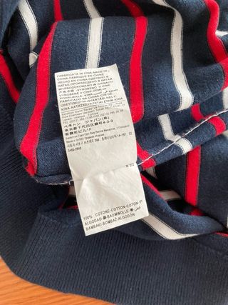 Jersey Algodón Rayas Benetton Mujer talla M