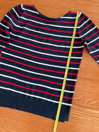 Jersey Algodón Rayas Benetton Mujer talla M