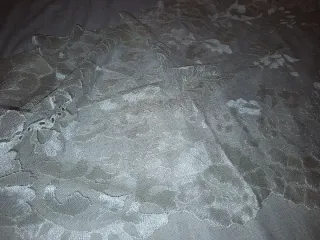 Mantilla niña blanca