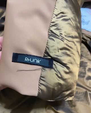 Piumino invernale Riunik beige/marrone tg L