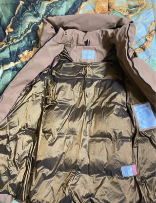 Piumino invernale Riunik beige/marrone tg L