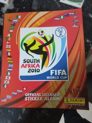 Colección completa Mundial Sudáfrica 2010 Panini