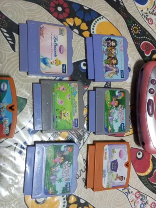 Consola juegos VTech V.Smile con 6 juegos
