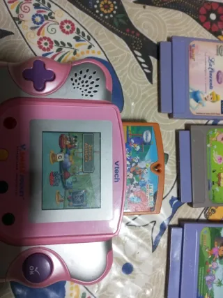 Consola juegos VTech V.Smile con 6 juegos