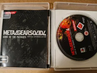 Metal Gear Solid 4 PS3 25 Aniversario