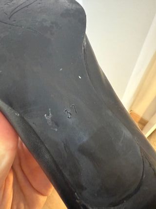 Mini kitten heels de piel - Plumers Menorca 37