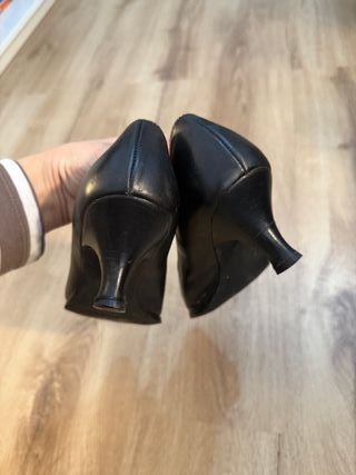 Mini kitten heels de piel - Plumers Menorca 37