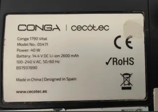 Robot Aspirador Cecotec Conga 1970 Vital