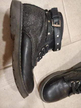 Botines negros Chicco niña Talla 33 elegantes