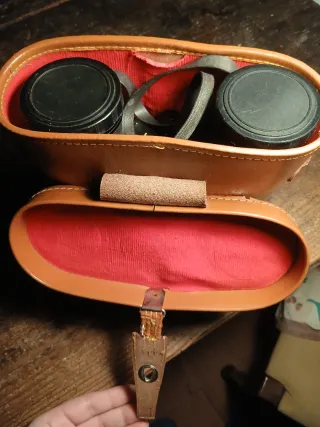 Binocolo Zenith 10x50 vintage con custodia