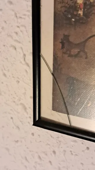 Cuadro el Jardín de las delicias del bosco 74x44