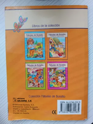 Col. Fabulas De Bolsillo (4 Titulos)