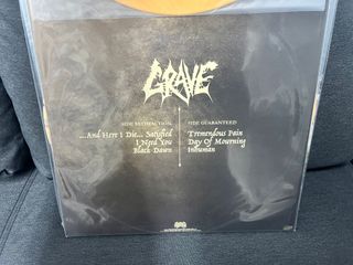 Grave - And Here I Die Satisfied LP
