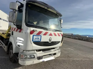 Camión Grua Renault Mildum