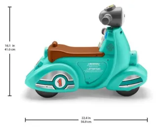 Fisher-Price  Moto Scooter correpasillos triciclo