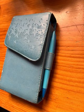 Nintendo 3DS XL azul + cargador+funda y lápiz