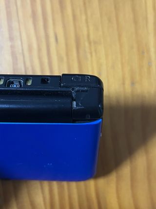 Nintendo 3DS XL azul + cargador+funda y lápiz