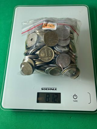 L#568 0,8 KG. DE MONEDAS DE ESPAÑA