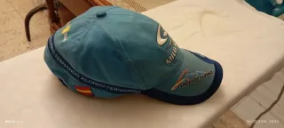 LOTE 4 GORRAS VINTAGE F1 Y NBA - COLECCIÓN (ALONSO