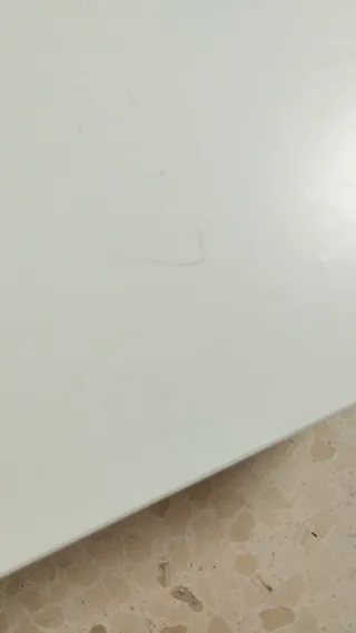 Cómoda 2 cajones blanca