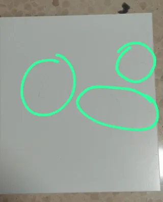 Cómoda 2 cajones blanca