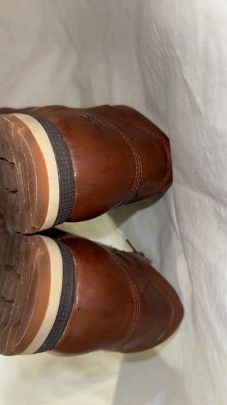 Botines de piel Kangaroos Urban Style marrones