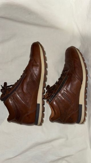 Botines de piel Kangaroos Urban Style marrones