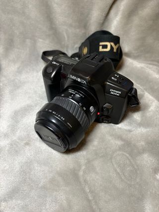 Cámara carretes Minolta