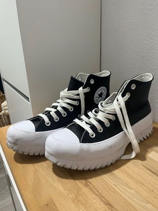 Converse Chuck Taylor All Star Plataforma Negra 39