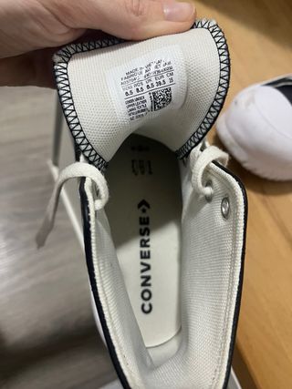 Converse Chuck Taylor All Star Plataforma Negra 39