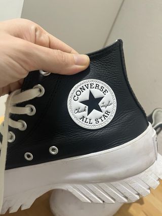 Converse Chuck Taylor All Star Plataforma Negra 39