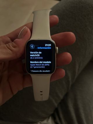 Apple Watch SE (GPS) 2ª Gen Plata