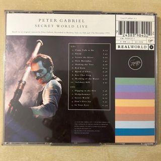 Doble CD Peter Gabriel - Secret World Live