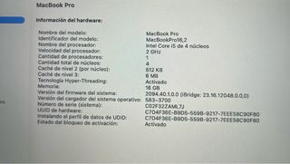 Macbook Pro Mediados 2020 (Se admiten ofertas)